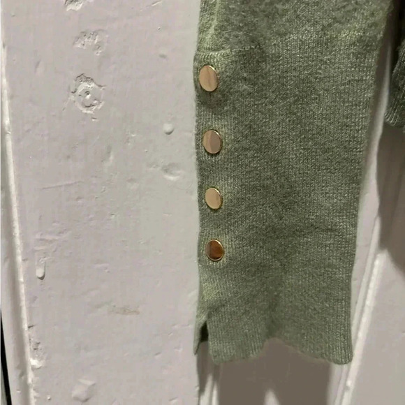 Zara  Women's Green and Khaki Cardigan - Picture 7 of 10